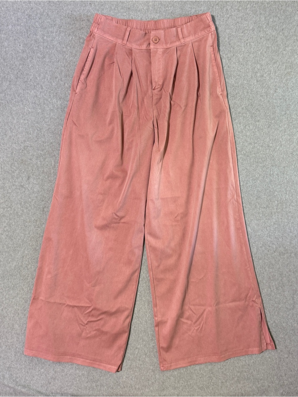 HALARA Wide Leg Pants in Dusty Rose